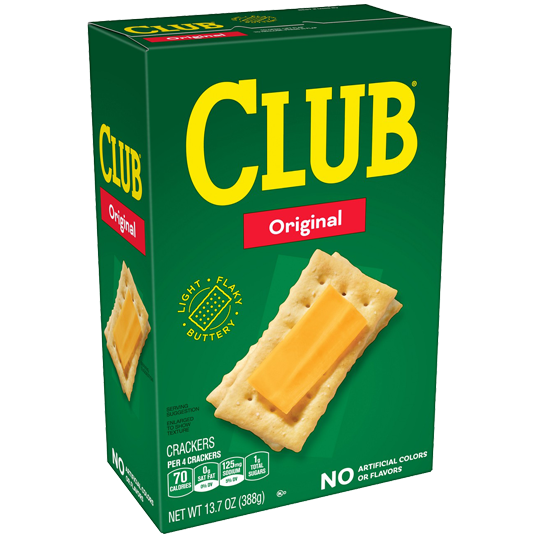 Club Crackers Original Box